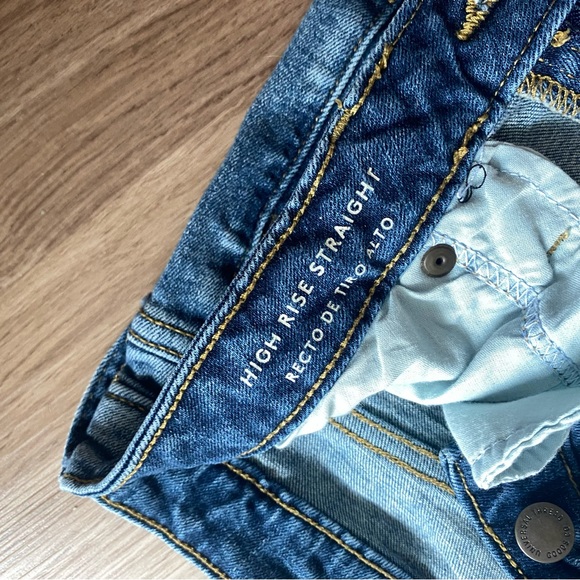 💙Color Block Jeans - Picture 5 of 12